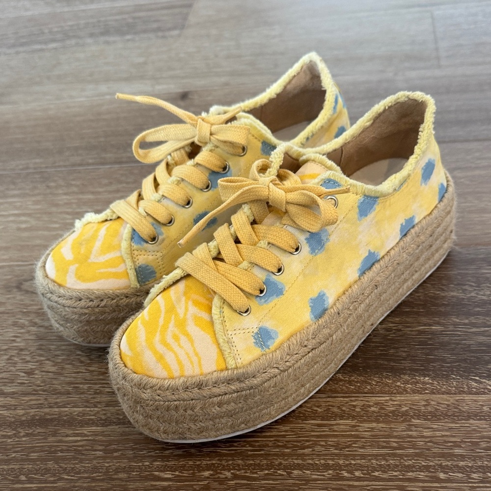 Schutz Women's Fabric Espadrille Sneakers
